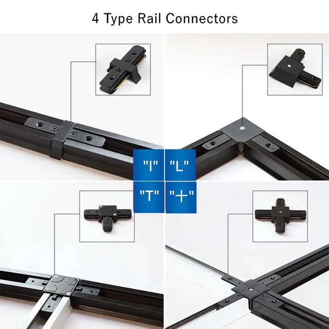 Track Light Rails & Accesorries