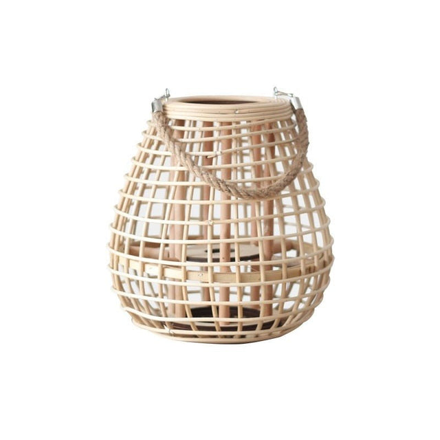 Arion Floor Lantern - A - 11.0" x 11.8" / 28cm x 30cm - Level Decor