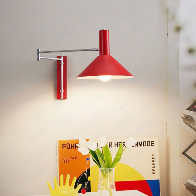 Adam Wall Lamp - Red - Wiring - Level Decor
