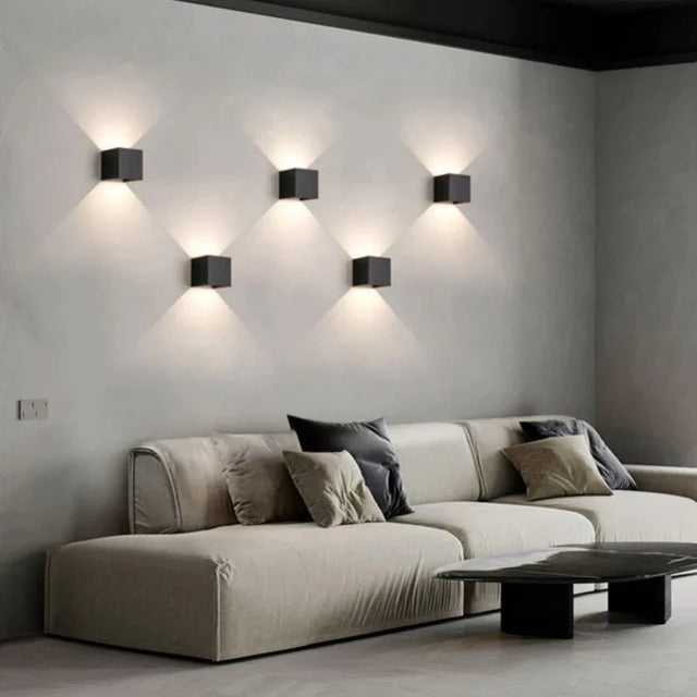 Bastian Outdoor Wall Lamp - D - Waterproof - White - 3.9" / 10cm - 12W / Warm White (3200K) - Level Decor