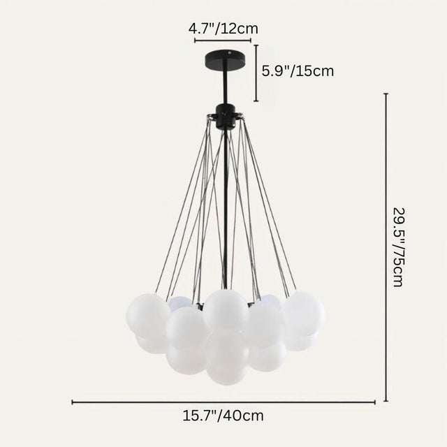 Shingle Chandelier