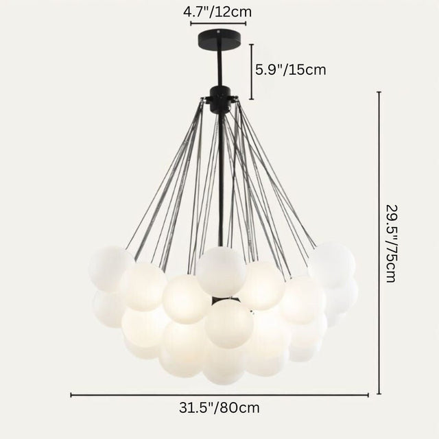 Shingle Chandelier
