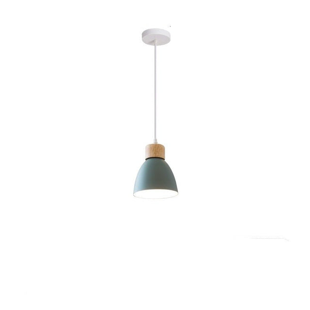 Solskin Pendant Light - Green- No Bulb - Level Decor