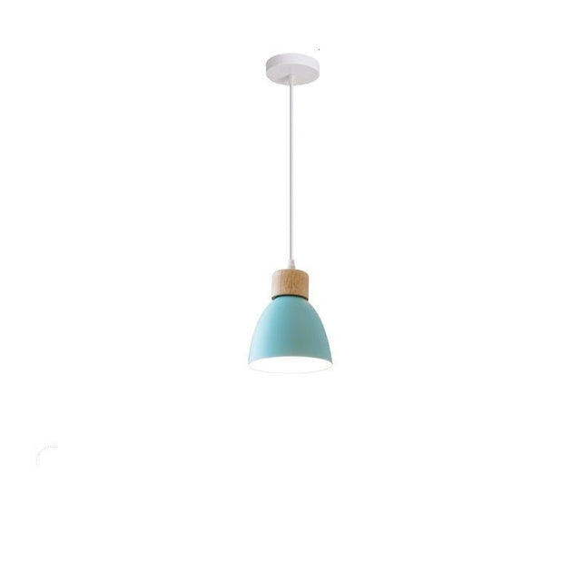 Solskin Pendant Light - Blue- No Bulb - Level Decor