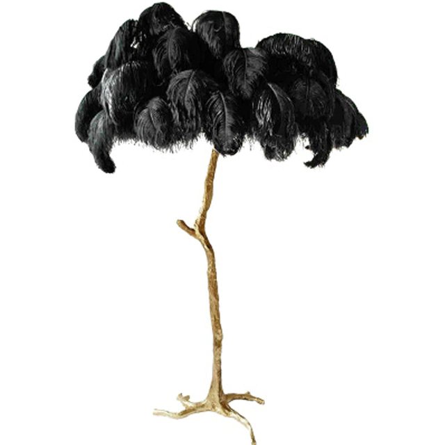 Estelle Floor Lamp - Black / Small - 25.5" x 31.5β³ / 65cm x 80cm - Level Decor
