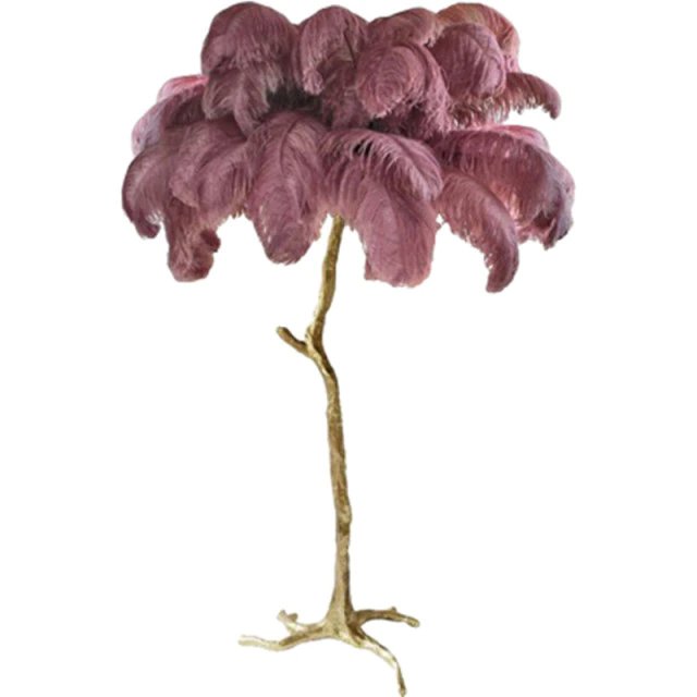 Estelle Floor Lamp - Purple / Small - 25.5" x 31.5β³ / 65cm x 80cm - Level Decor