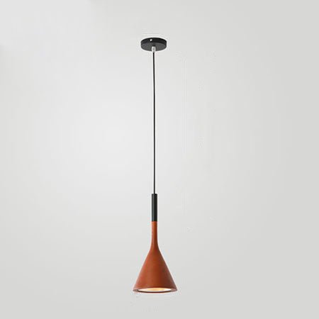 Vidar Pendant Light - Red / 5.9" x 14.2" / 15cm x 36cm - Level Decor