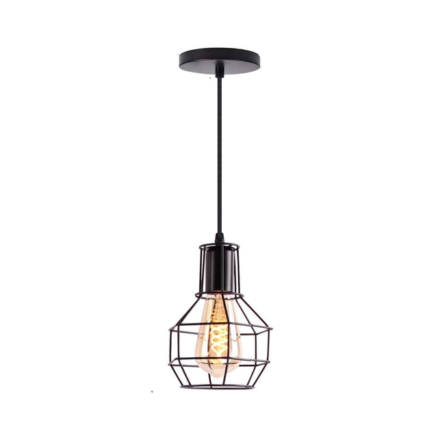 Hugo Pendant Light - E - 5.9" x 8.7" / 15cm x 22cm - Level Decor