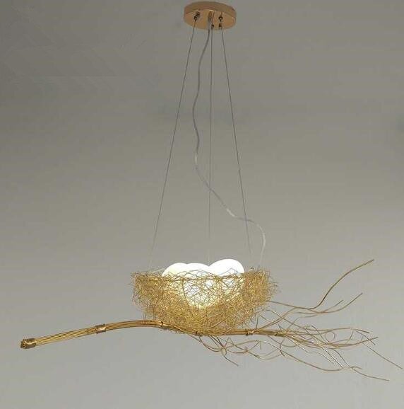 Gabriel Chandelier - D - 43.3" x 27.6" x 9.8" / 110cm x 70cm x 25cm / 51-60W / Gold - Level Decor