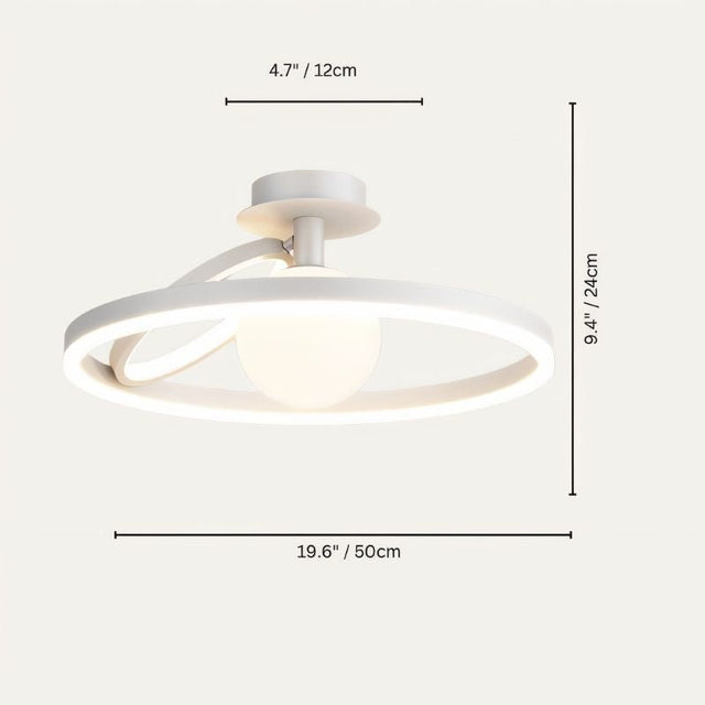 Zwaagwesteinde Ceiling Light