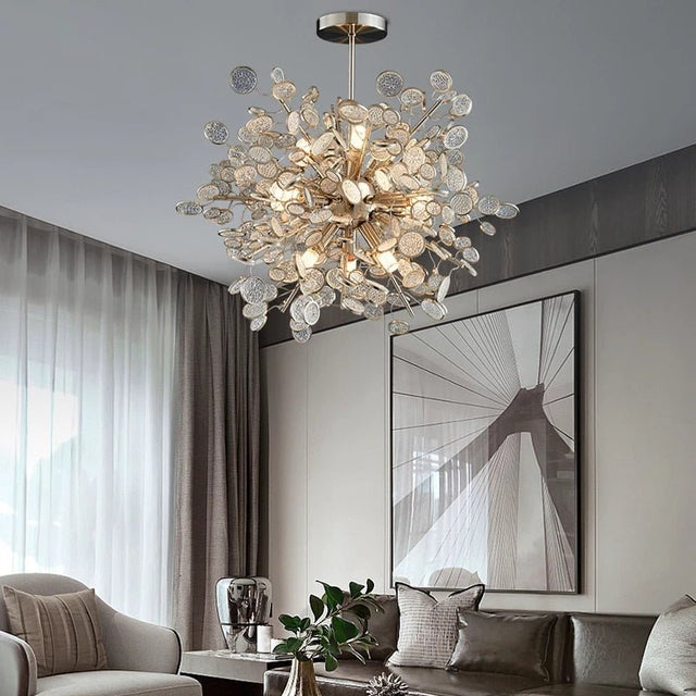 Linus Chandelier - B - 23.6" x 17.7" / 60cm x 45cm / Color Adjustable (Remote Control) - Level Decor