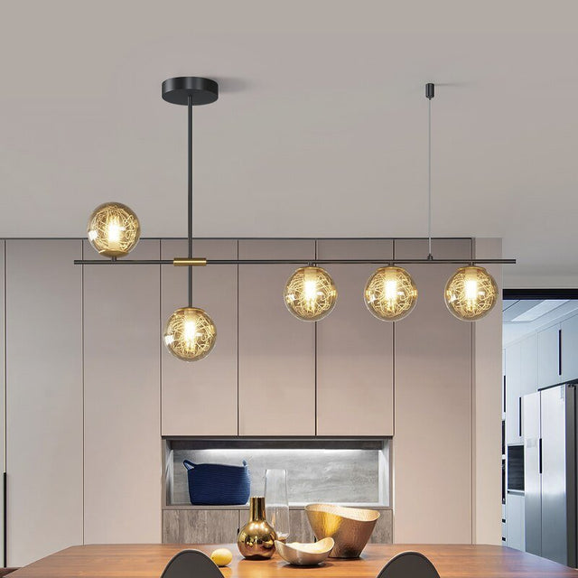 Roderick Chandelier - 5 Heads - 43.3" x 27.2" / 110cm x 69cm - 30W / Warm White - Level Decor