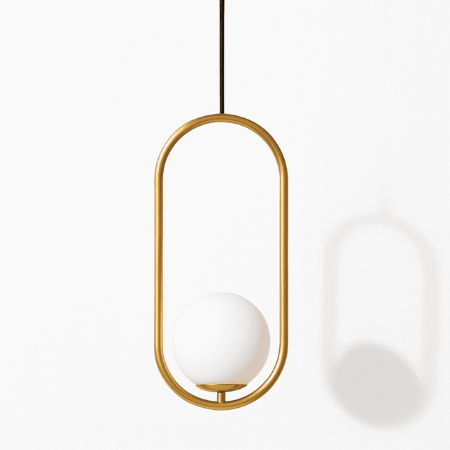 Crepon Pendant Light