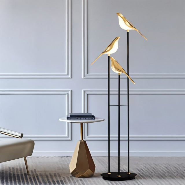 Satin Floor Lamp