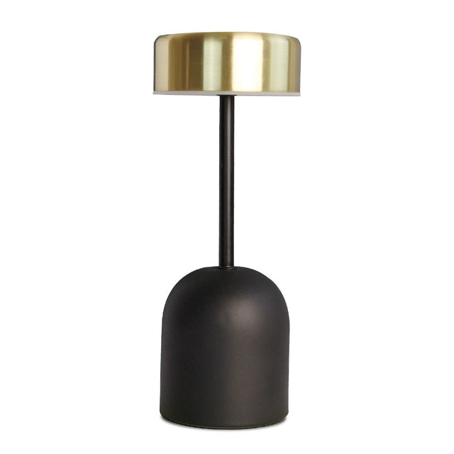 Enzo Table Lamp - Disc - Matte Black / 9.4" x 3.5" / 24cm x 9cm - Level Decor