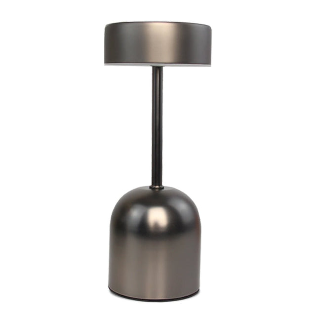 Enzo Table Lamp - Disc - Dark Grey / 9.4" x 3.5" / 24cm x 9cm - Level Decor