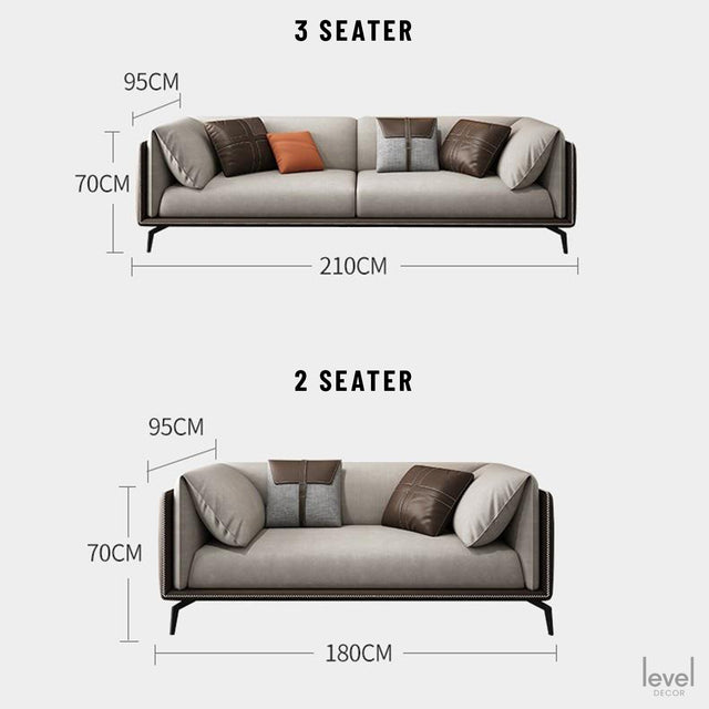 Serena Modern Sofa - Level Decor