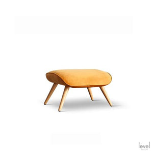 Designer Nordic Single Lounge Sofa Chair - Yellow & Pure Low Chair 48x60x38cm - Level Decor