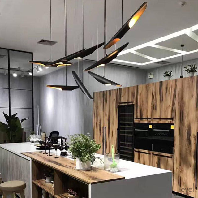 Bamboo Tube Chandelier - Level Decor