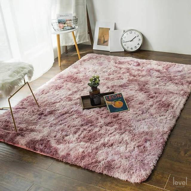 Bubble Kiss Soft Silk Rug - Level Decor