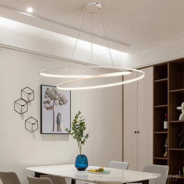 Neo Swirl Chandelier - Level Decor