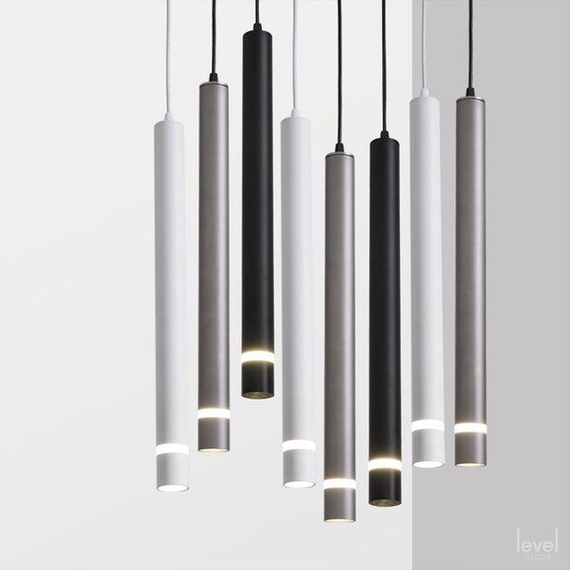 Modern Pipe Pendant Light - Level Decor