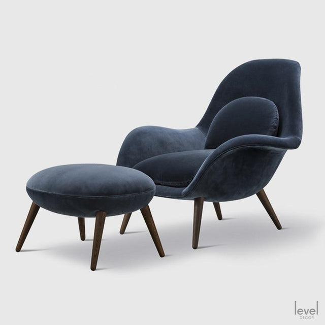 Designer Nordic Single Lounge Sofa Chair - Level Decor