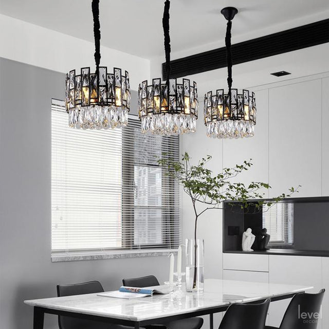 Metz Modern Crystal Chandelier - Level Decor