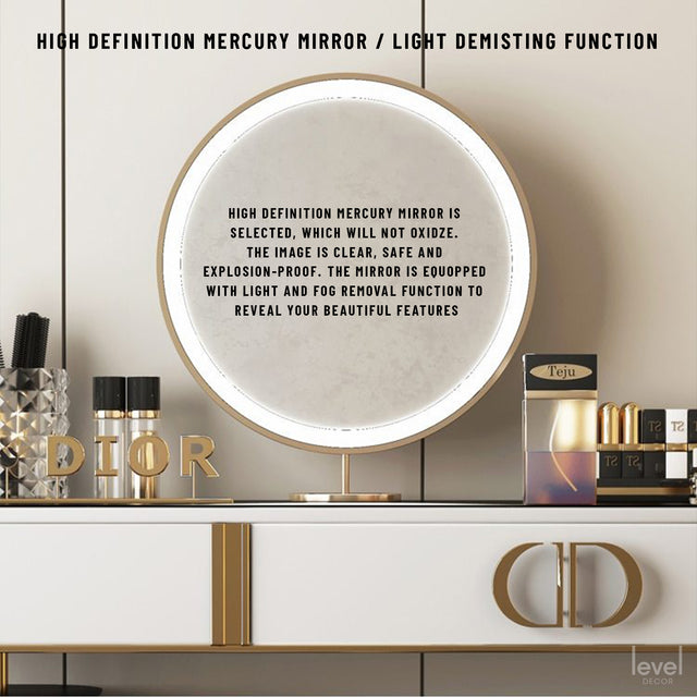 Eva 1 - Luxury & Minimalist Dressing Table - Level Decor