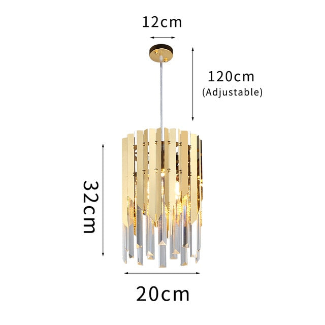 Tresor Crystal Modern LED Pendant Lights