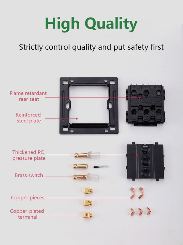 Dark Grey Retro 1-4 G, 2 Way Toggle Switch - Level Decor