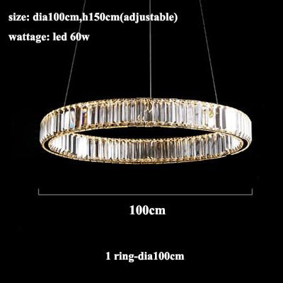 Luxury Crystal Led Chandelier