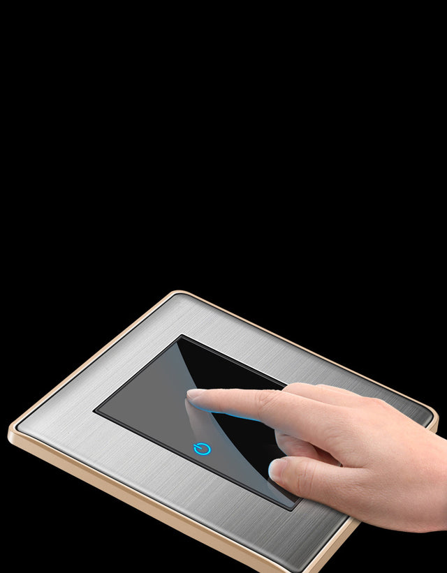 LED Stainless Steel 1-4 G, 1 & 2 Way Switch - Level Decor