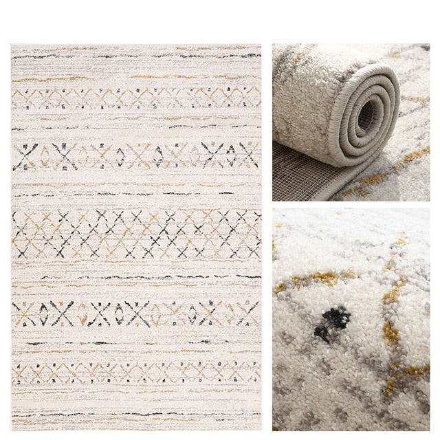 Nordic Modern Thick Soft Rug - 1300mm x 1900mm - Level Decor