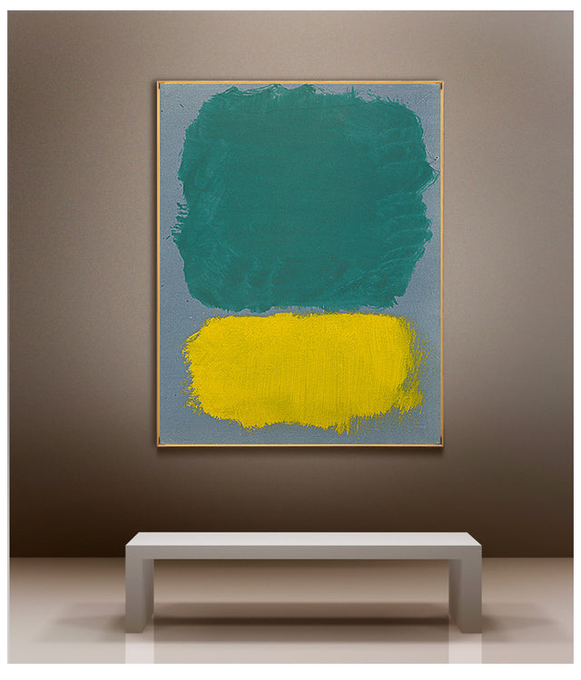 Famous Mark Rothko Focus Canvas Painting - Level Decor