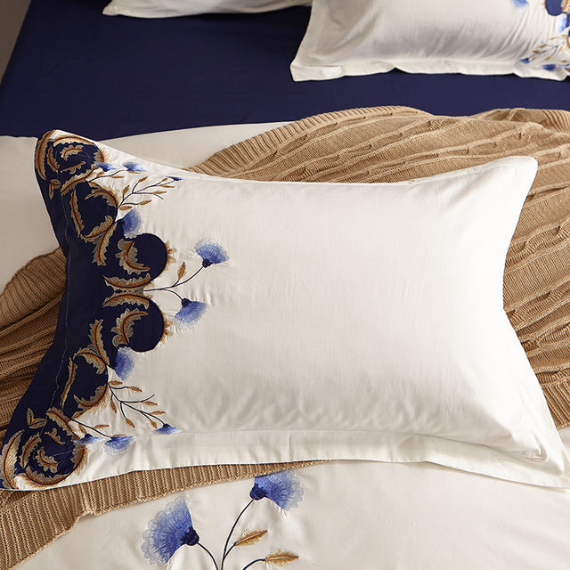 Royal Ira Egyptian Cotton Duvet Cover Set - Level Decor