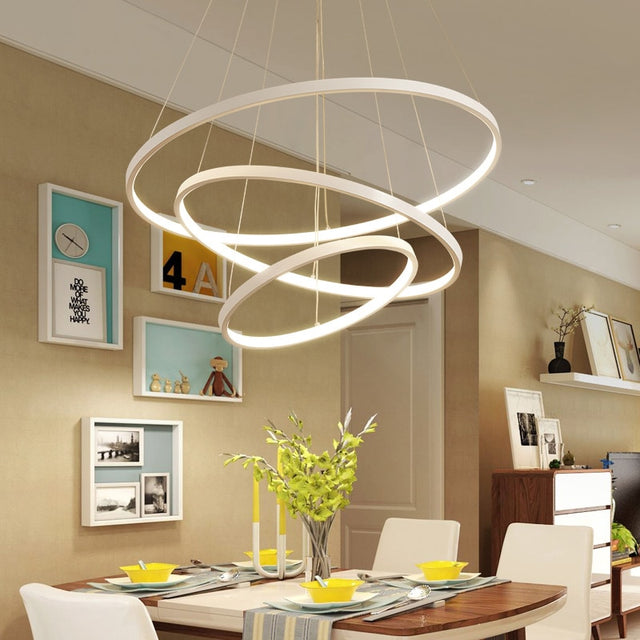 Modern Ring Chandelier - Level Decor