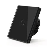 Hiroshi Black Glass EU Socket with USB Ports - Single, Double, Triple Outlets