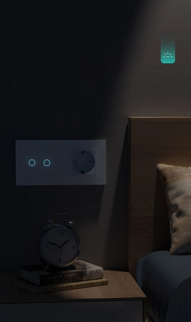 Hiroshi Black Glass EU Socket with USB Ports - Single, Double, Triple Outlets