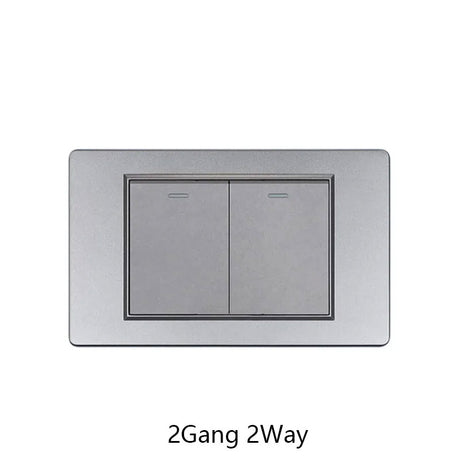 Yuki Universal Series LED Rocker Switch - 1-4 Gang, 2 Way, PC Panel