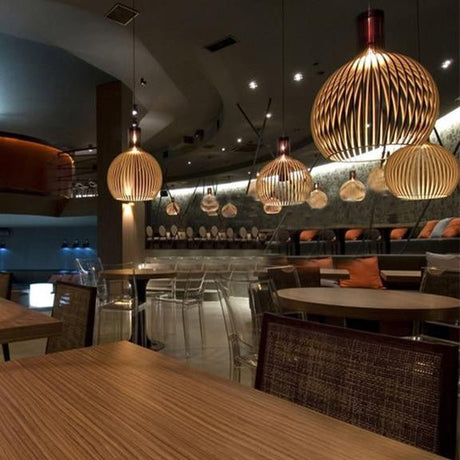 Avian Rattan Pendant Light