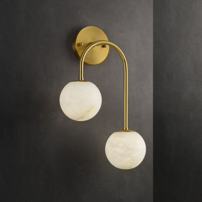 Pietro Alabaster Wall Sconce