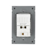 Elsa US Standard Wall Socket with USB Type-C Charging Port - 118x72mm