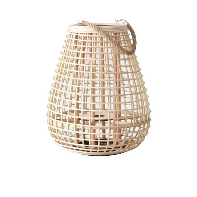 Arion Floor Lantern - C - 12.9" x 16.5" / 33cm x 42cm - Level Decor