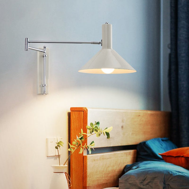 Adam Wall Lamp - White - Wiring - Level Decor