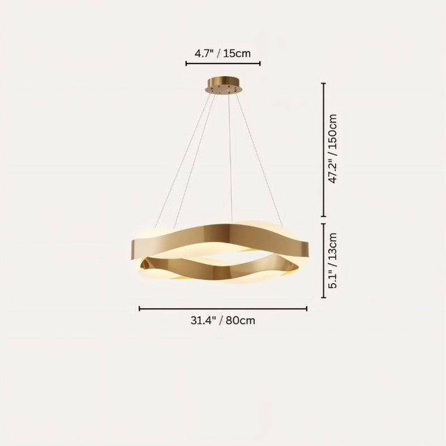 Ore Chandelier
