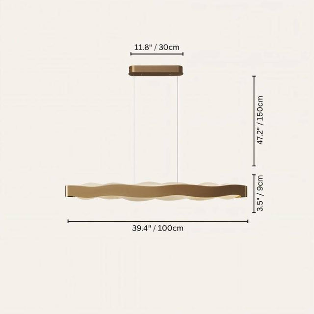 Ore Chandelier