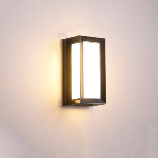 Amélie Outdoor Wall Lamp - E - No Sensor - 4.9" x 10.2" / 12.5cm x 26cm / 18W - Warm White (3000K) - Level Decor