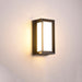 Amélie Outdoor Wall Lamp - E - No Sensor - 4.9" x 10.2" / 12.5cm x 26cm / 18W - Warm White (3000K) - Level Decor