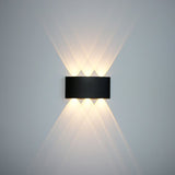 Erlöschen Wall Lamp - Black - 6.6" x 3.1" x 1.6" / 16.8cm x 8cm x 4cm - 6W / Warm White (2700-3500K) - Level Decor